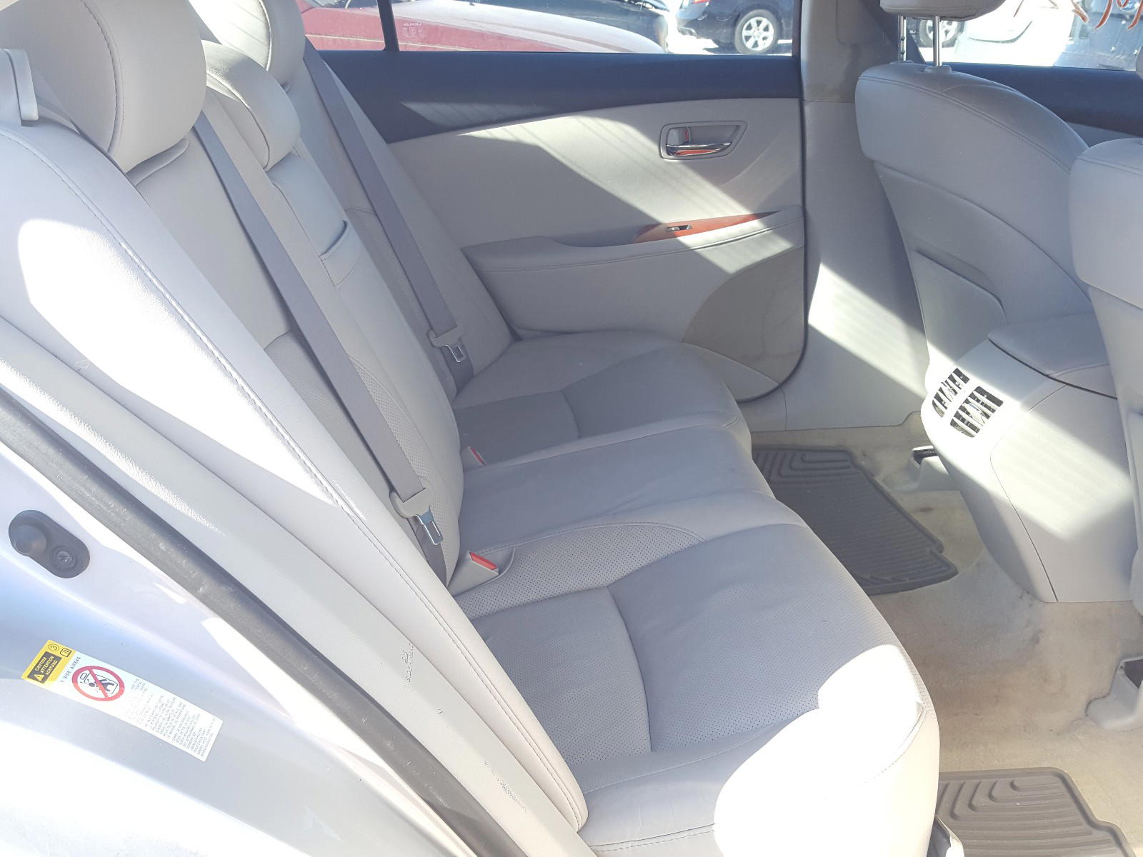 Photo 6 from auction – 2007 LEXUS ES 350 with VIN JTHBJ46G272138220