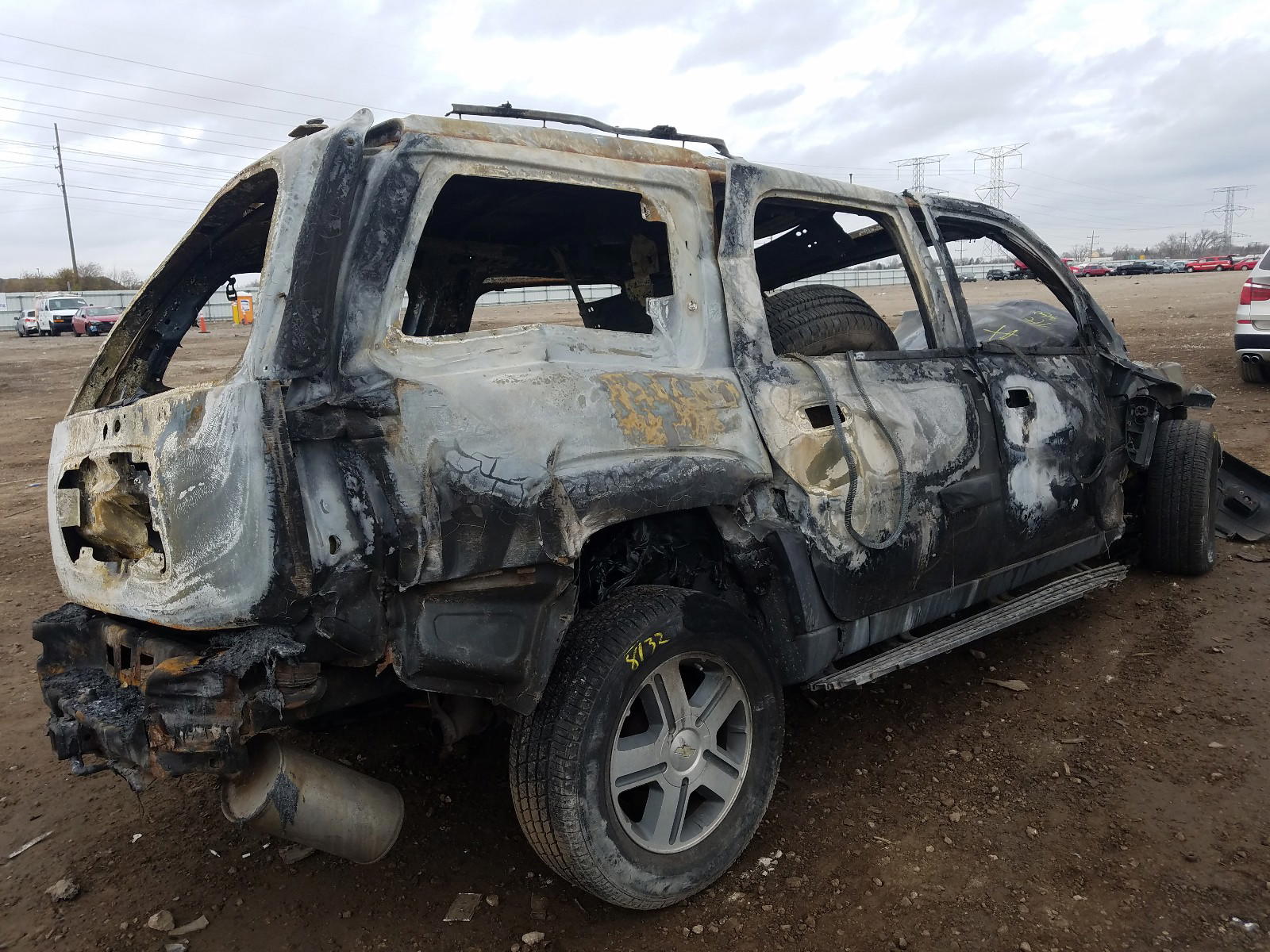 Photo 4 from auction – 2005 CHEVROLET TRAILBLAZE with VIN 1GNET16S356193400
