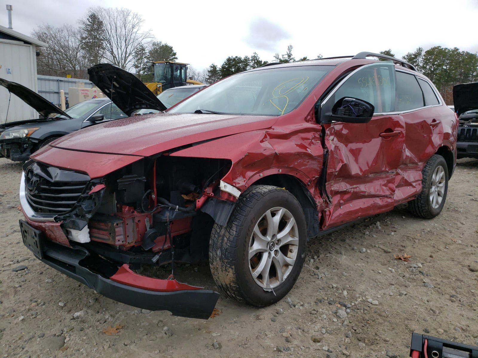 Photo 2 from auction – 2014 MAZDA CX-9 TOURI with VIN JM3TB3CV9E0446873