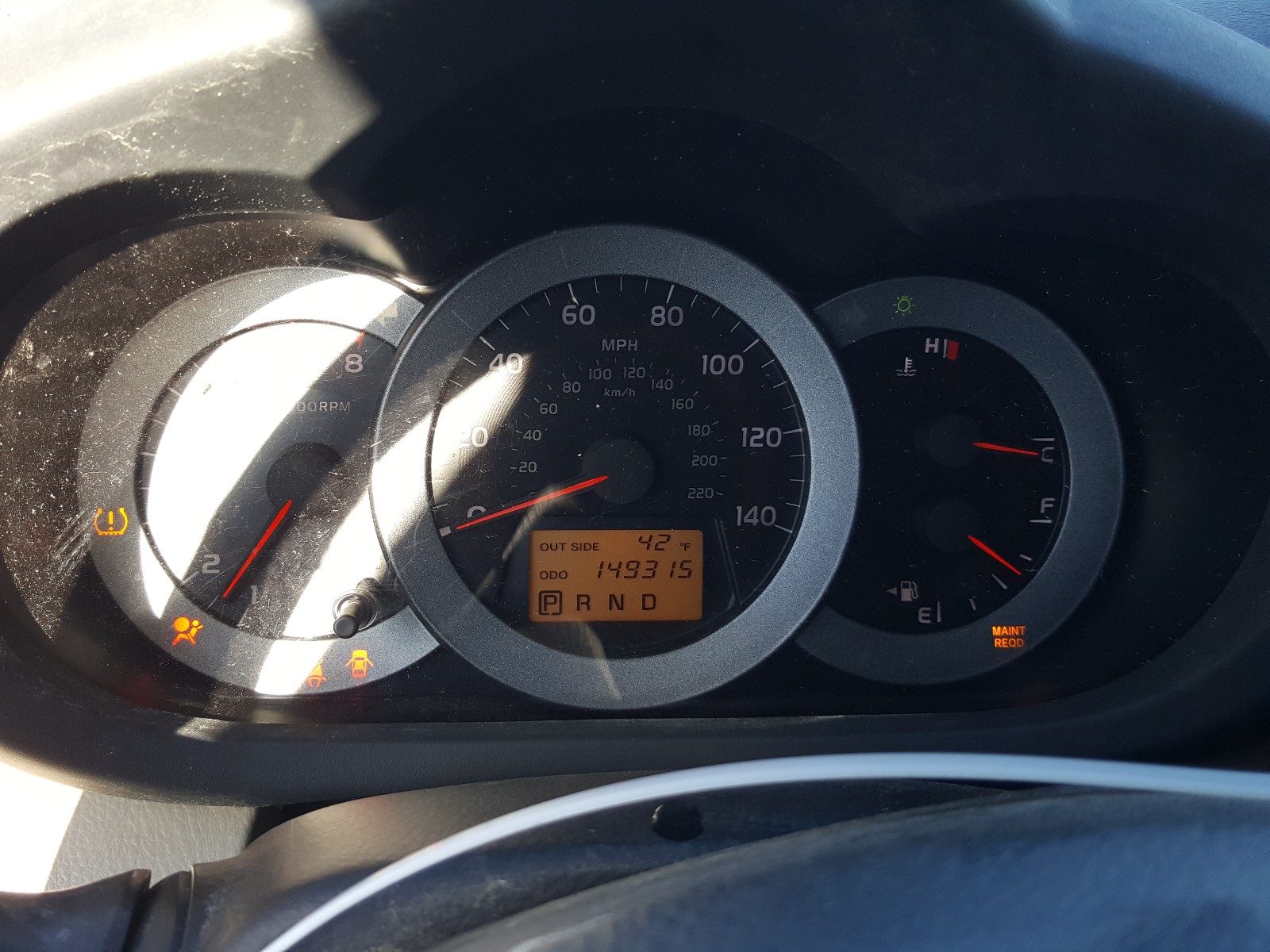 Photo 8 from auction – 2007 TOYOTA RAV4 LIMIT with VIN JTMBD31V276028821