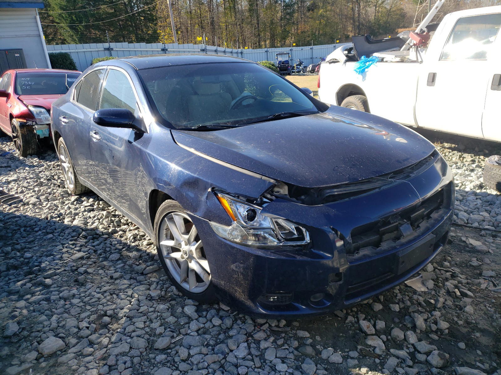 NISSAN MAXIMA S 2014 with VIN 1N4AA5AP1EC487621 - Photo from auction