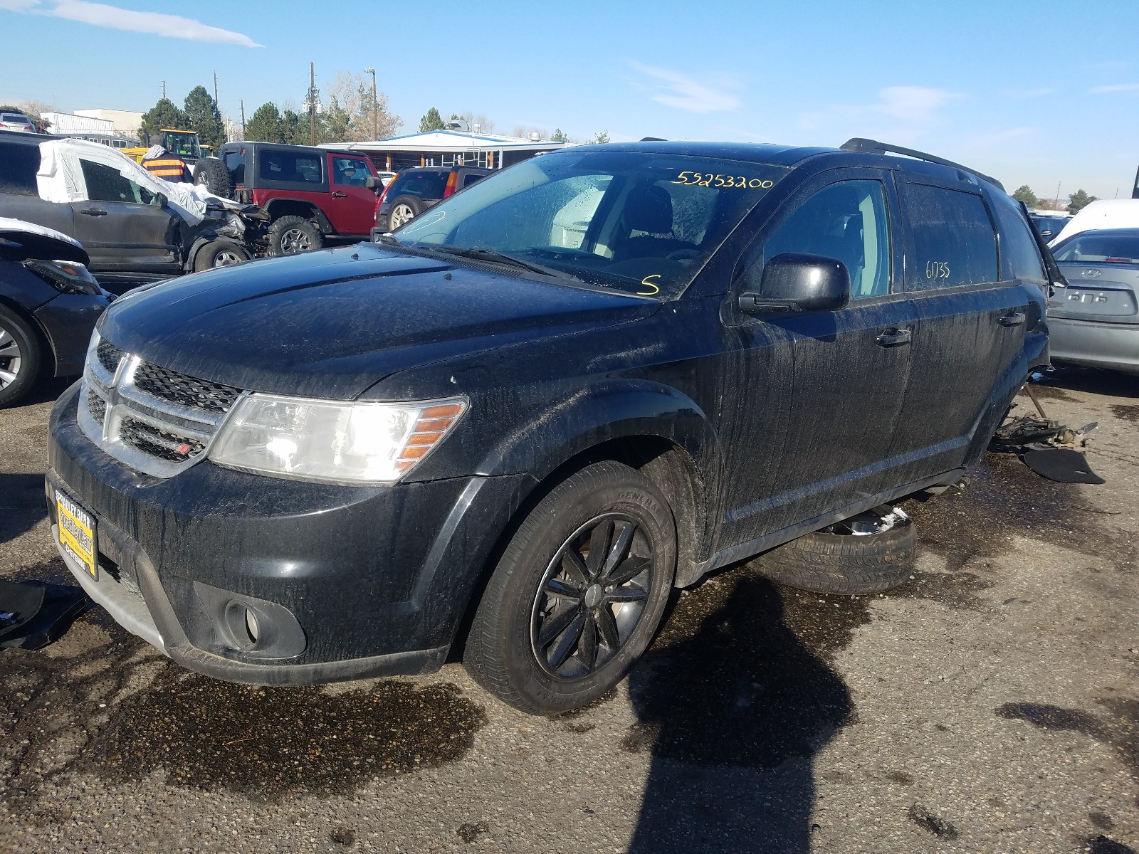 Photo 2 from auction – 2016 DODGE JOURNEY SX with VIN 3C4PDDBG9GT204877