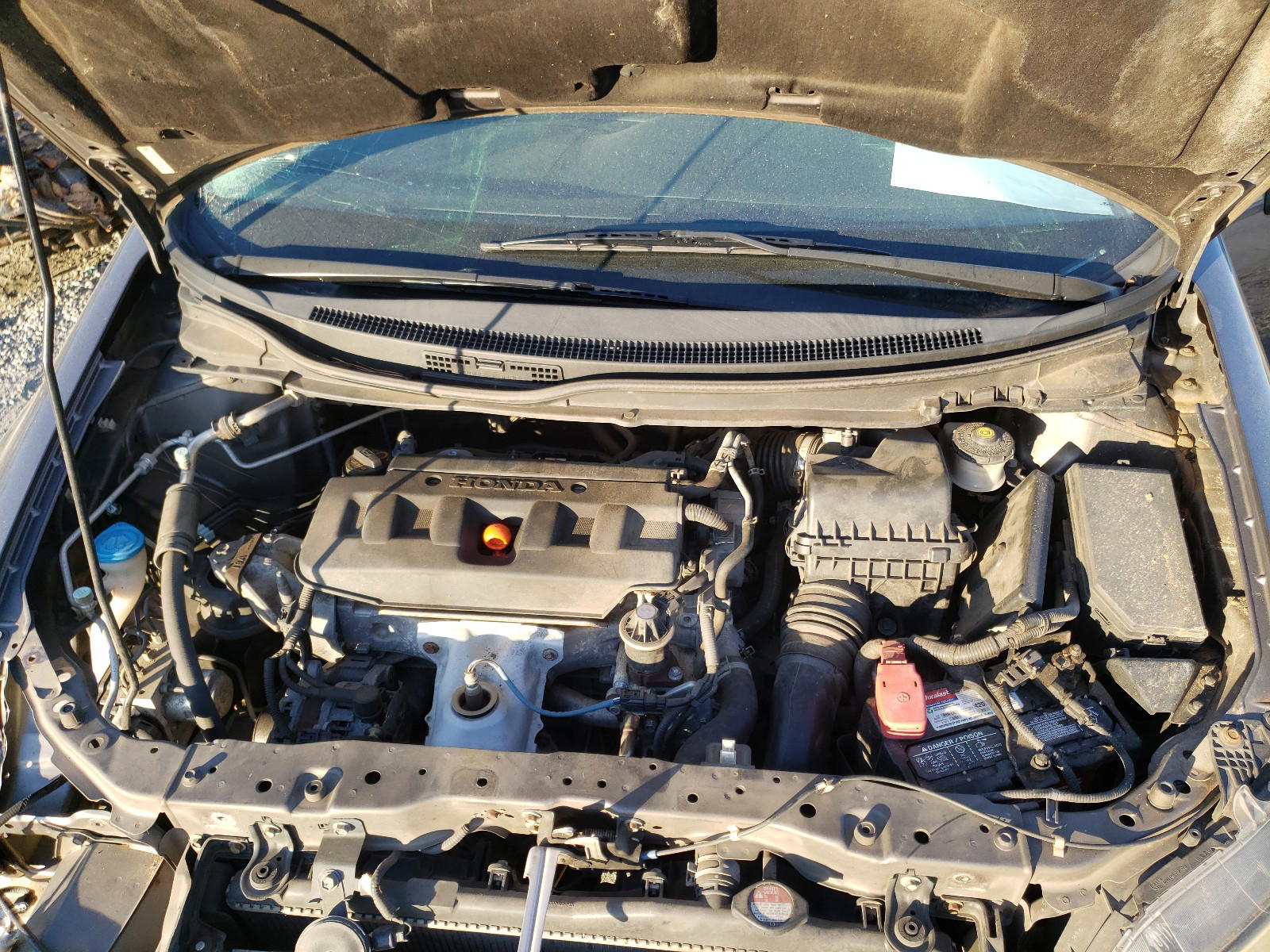 Photo 7 from auction – 2012 HONDA CIVIC LX with VIN 19XFB2F56CE327565