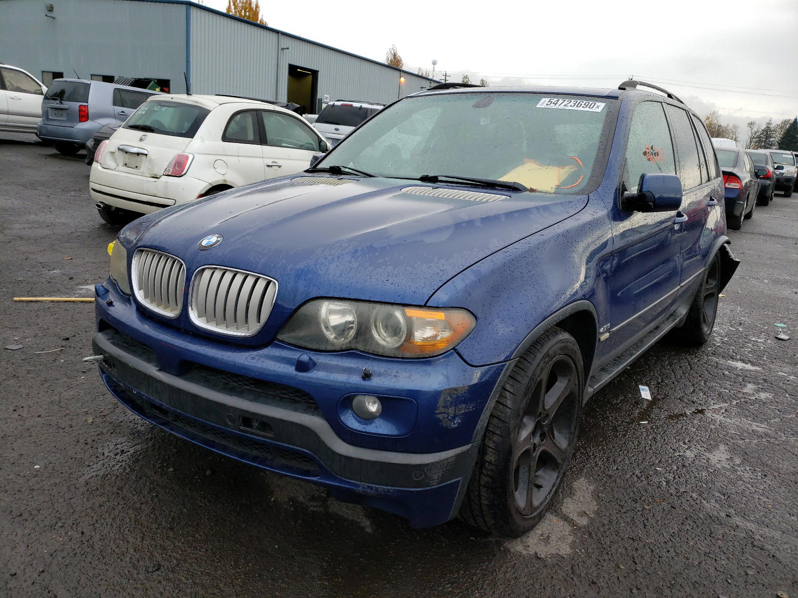 Photo 2 from auction – 2005 BMW X5 4.8IS with VIN 5UXFA93505LE82415