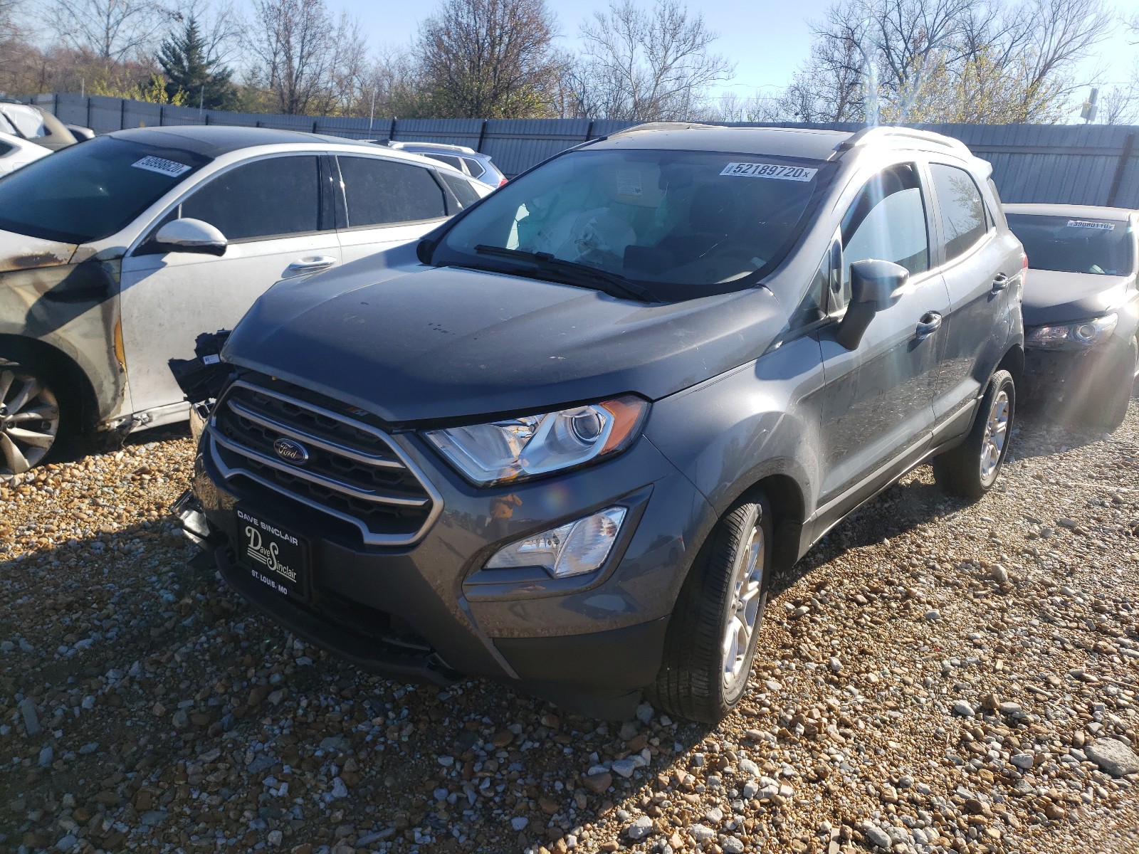 Photo 2 from auction – 2020 FORD ECOSPORT S with VIN MAJ3S2GEXLC338874
