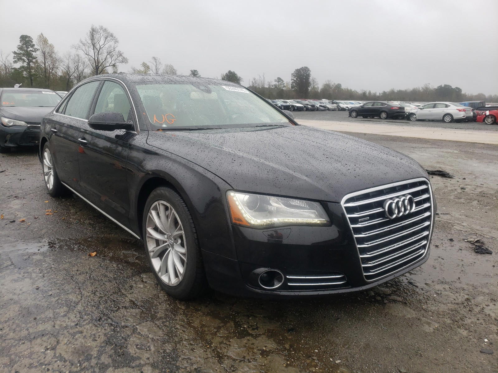 AUDI A8 L QUATT 2012 with VIN WAURVAFD9CN006747 - Photo from auction