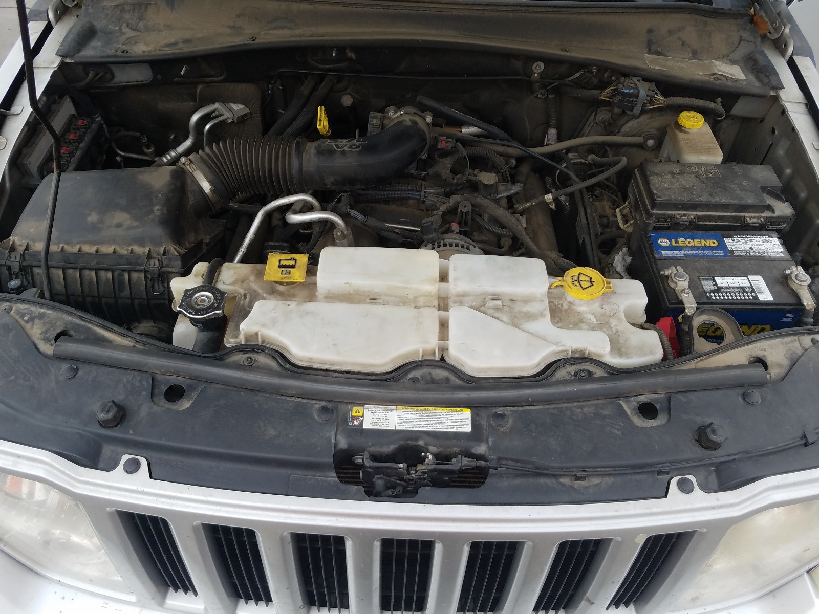 Photo 7 from auction – 2012 JEEP LIBERTY with VIN 1C4PJMAK8CW191641