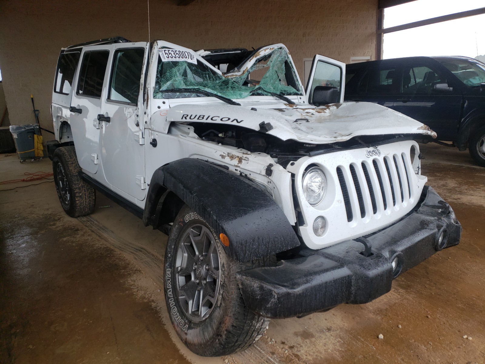 JEEP WRANGLER U 2017 with VIN 1C4BJWFGXHL591090 - Photo from auction