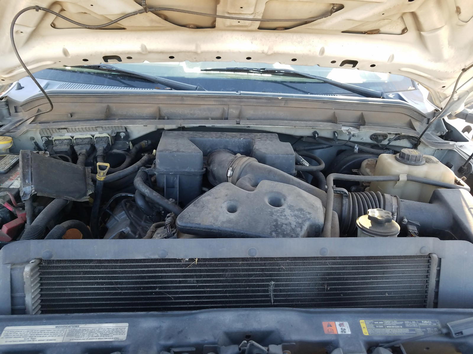 Photo 7 from auction – 2012 FORD F250 SUPER with VIN 1FTBF2A6XCEA36694