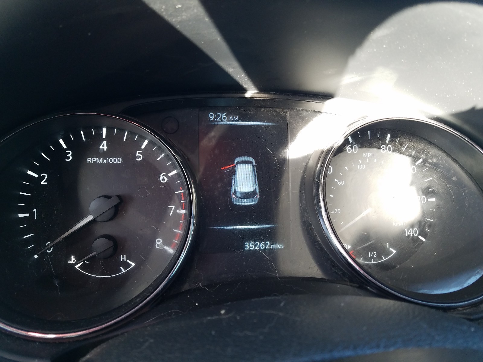Photo 8 from auction – 2017 NISSAN ROGUE SV with VIN 5N1AT2MV9HC818054