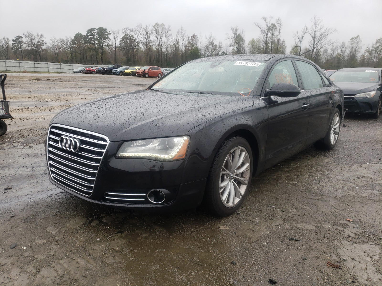Photo 2 from auction – 2012 AUDI A8 L QUATT with VIN WAURVAFD9CN006747