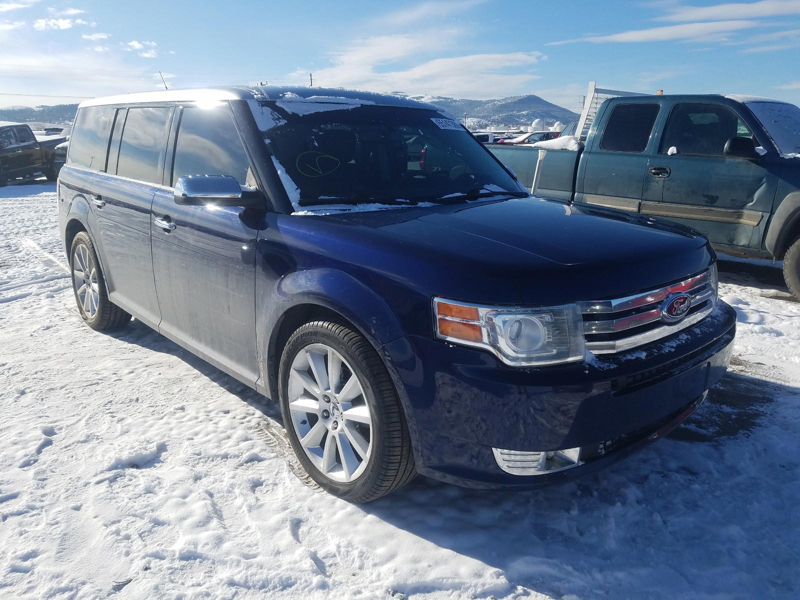 FORD FLEX LIMIT 2011 with VIN 2FMHK6DCXBBD34313 - Photo from auction