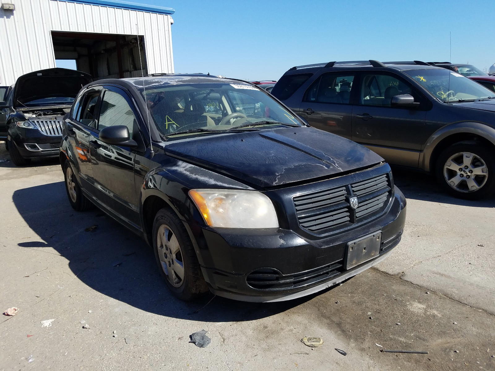 DODGE CALIBER 2007 with VIN 1B3HB28B57D364739 - Photo from auction