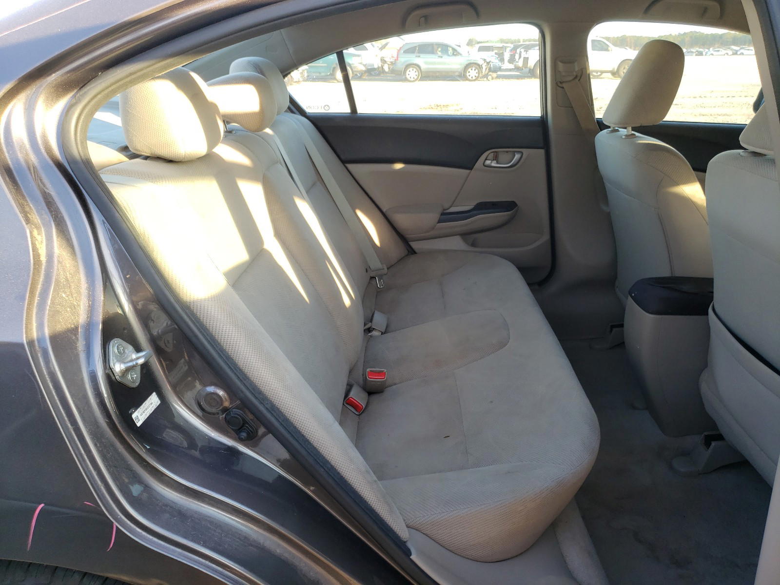 Photo 6 from auction – 2012 HONDA CIVIC LX with VIN 19XFB2F56CE327565