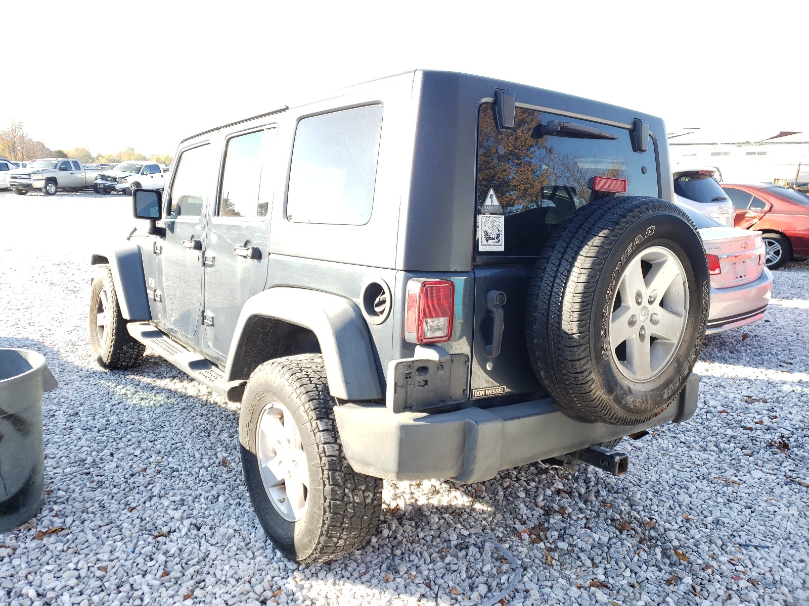 Photo 3 from auction – 2008 JEEP WRANGLER U with VIN 1J4GA39198L623355