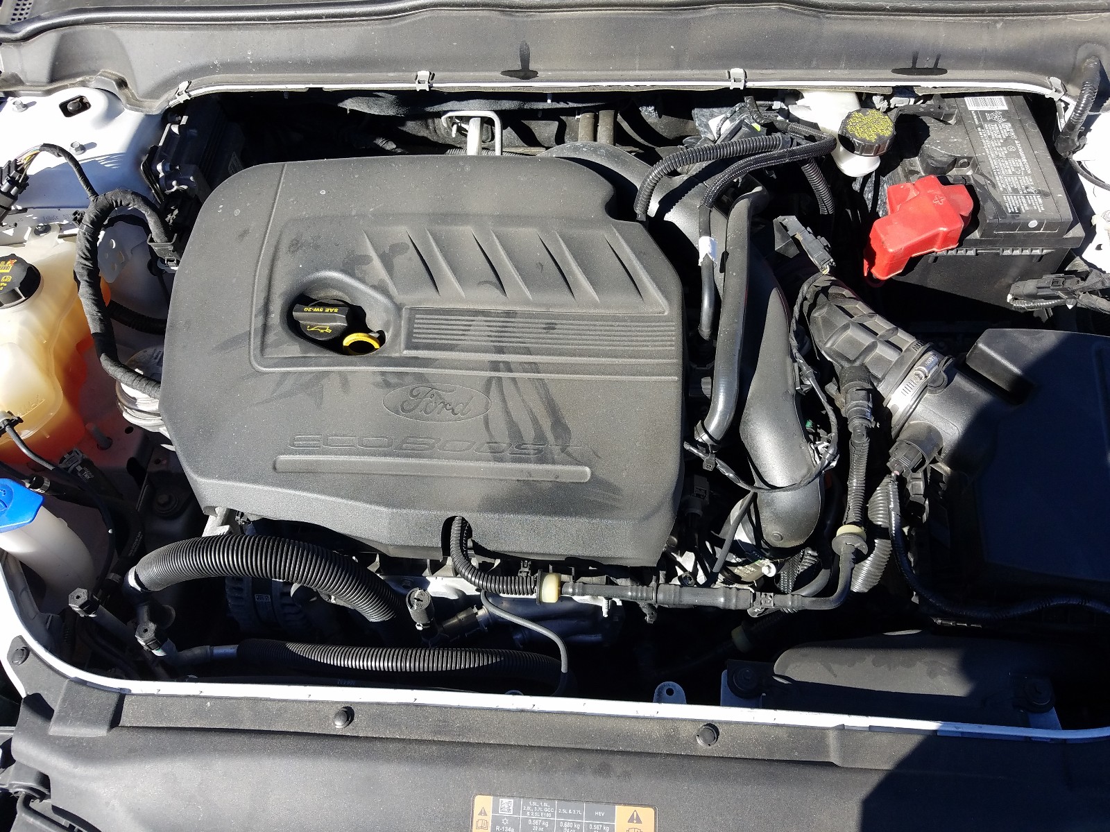 Photo 7 from auction – 2016 FORD FUSION SE with VIN 3FA6P0HD8GR364308