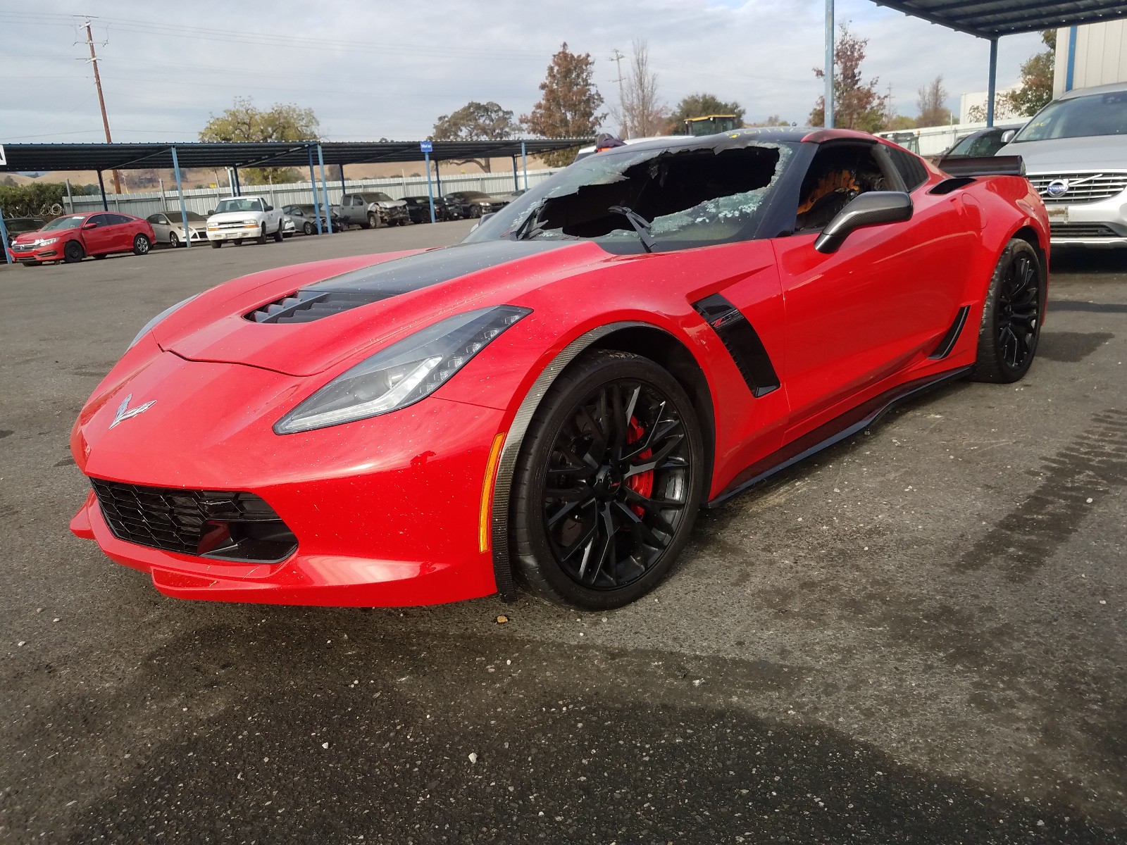 Photo 2 from auction – 2017 CHEVROLET CORVETTE Z with VIN 1G1YU2D6XH5604468