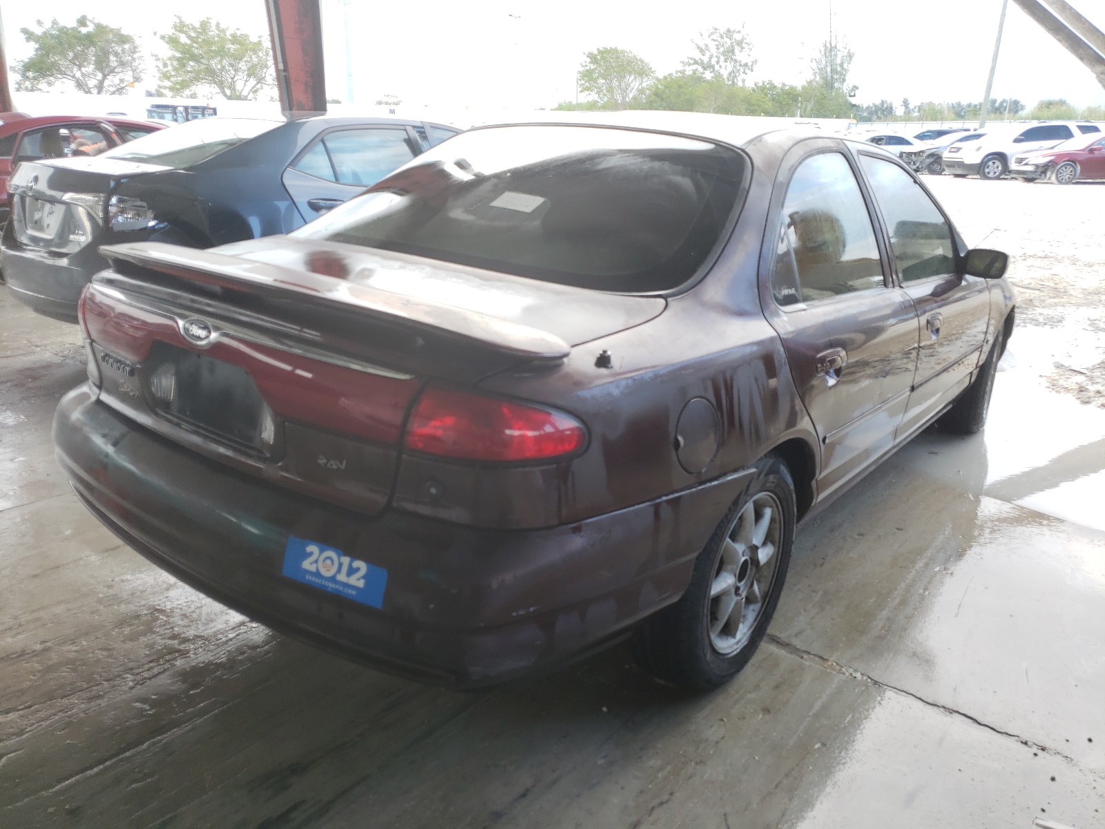 Photo 4 from auction – 2000 FORD CONTOUR SE with VIN 1FAFP66L0YK137469
