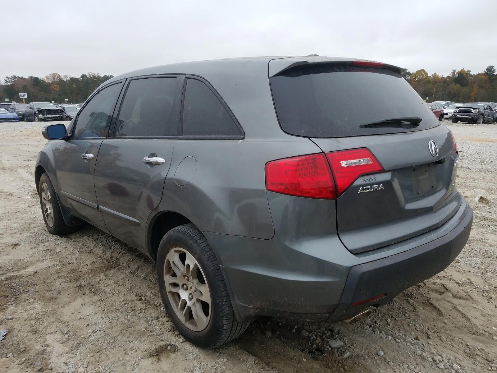 Photo 3 from auction – 2008 ACURA MDX TECHNO with VIN 2HNYD28378H532736