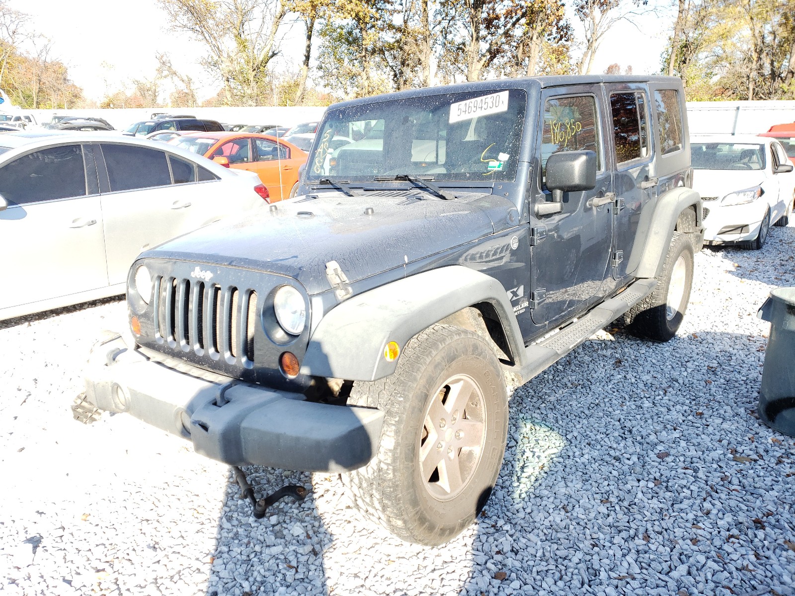 Photo 2 from auction – 2008 JEEP WRANGLER U with VIN 1J4GA39198L623355