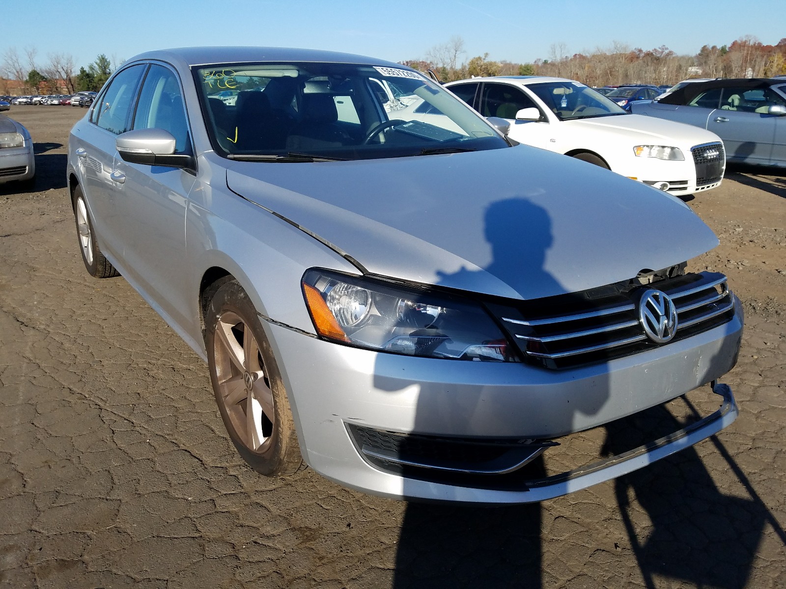 Photo 1 from auction – 2014 VOLKSWAGEN PASSAT SE with VIN 1VWBP7A34EC005128