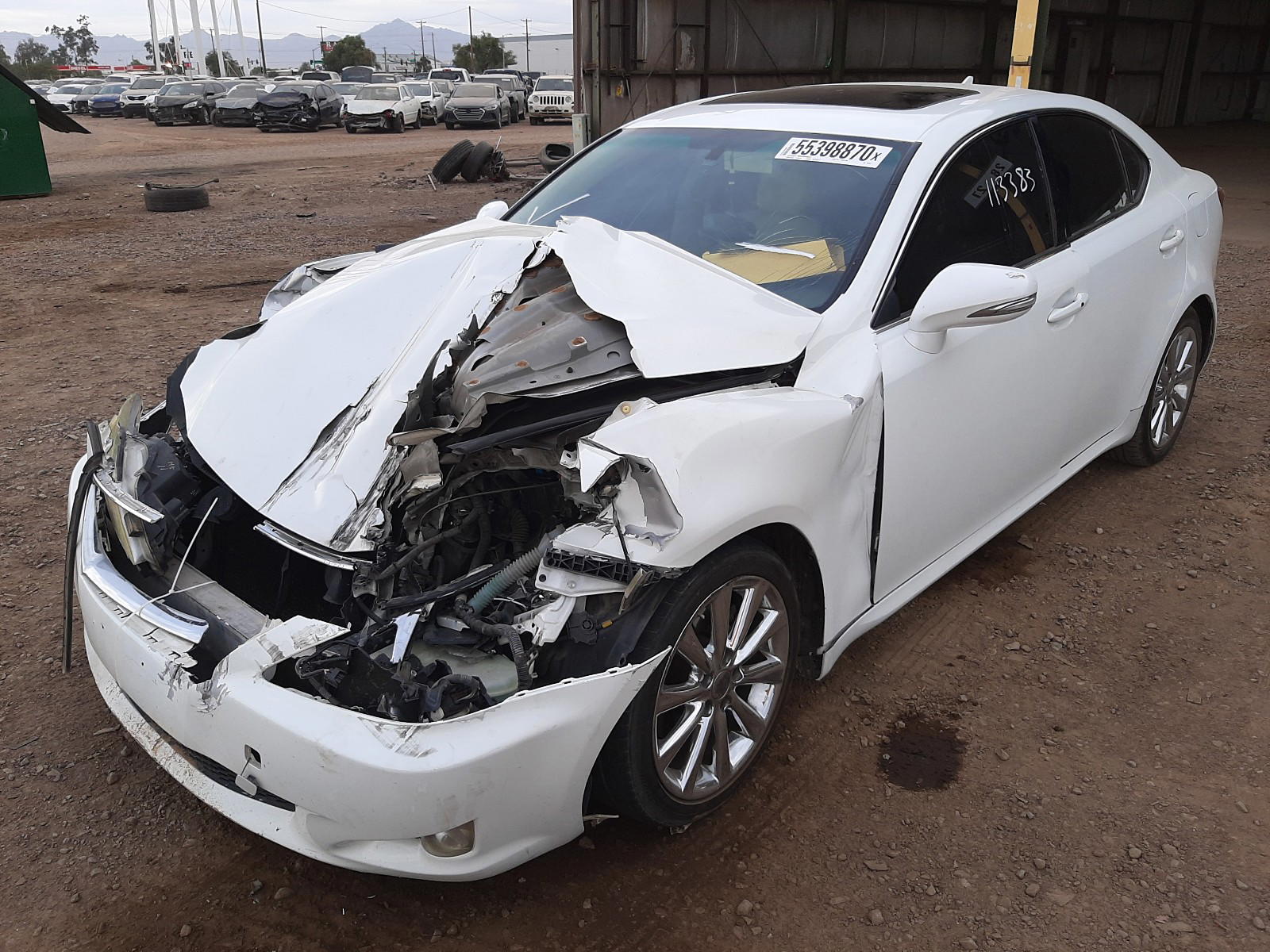Photo 2 from auction – 2009 LEXUS IS 250 with VIN JTHBK262795091922