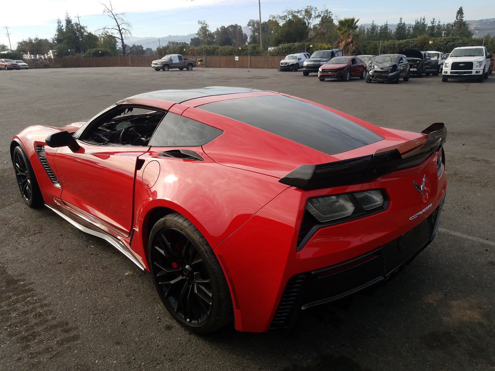 Photo 3 from auction – 2017 CHEVROLET CORVETTE Z with VIN 1G1YU2D6XH5604468