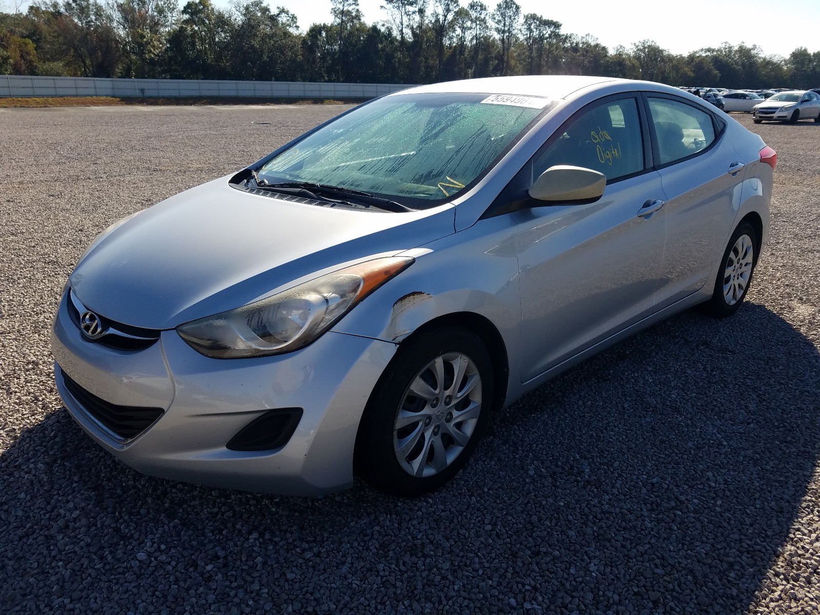 Photo 2 from auction – 2012 HYUNDAI ELANTRA GL with VIN 5NPDH4AE2CH091775