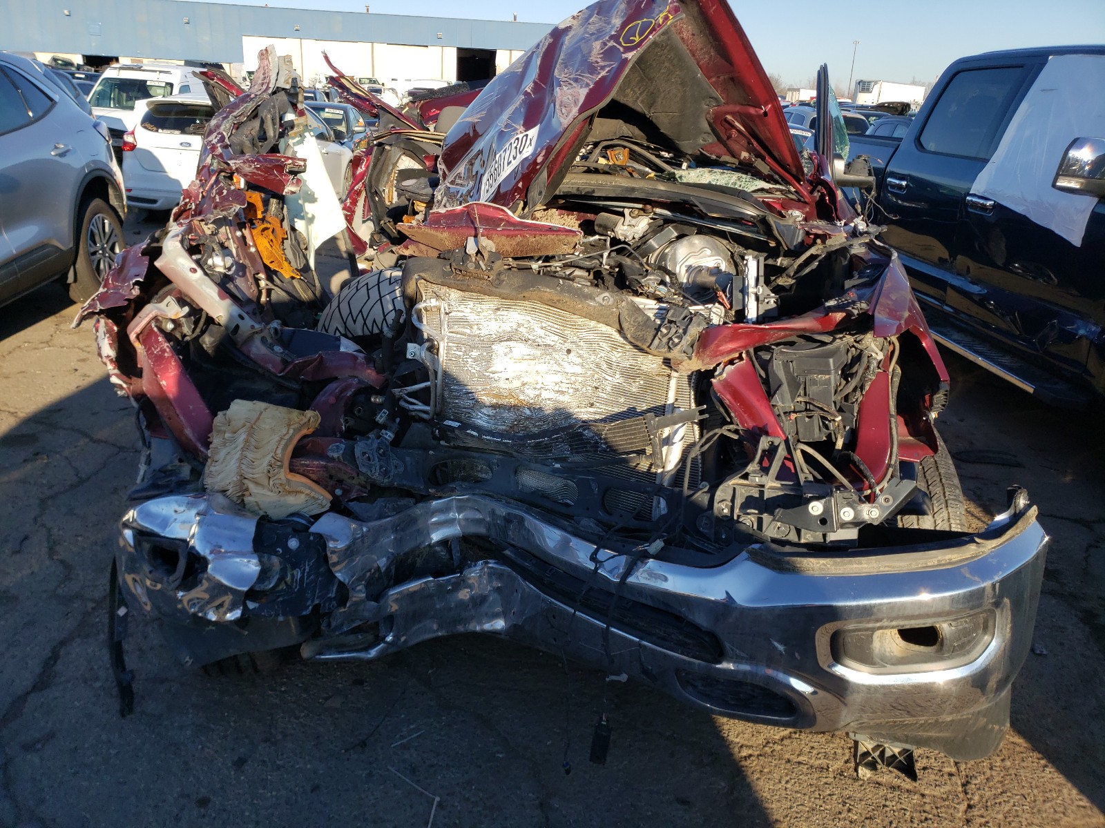 Photo 7 from auction – 2019 RAM 1500 BIG H with VIN 1C6RRFFG1KN714284