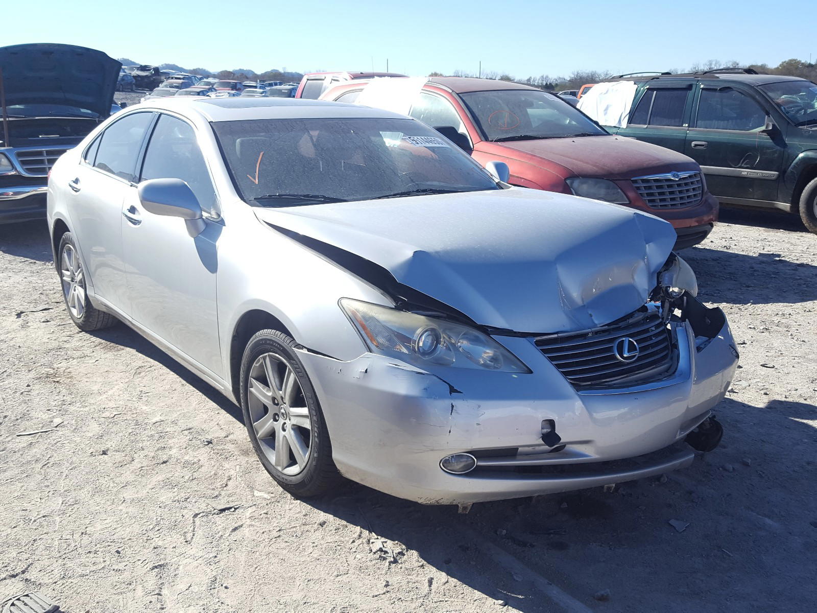 LEXUS ES 350 2007 with VIN JTHBJ46G272138220 - Photo from auction