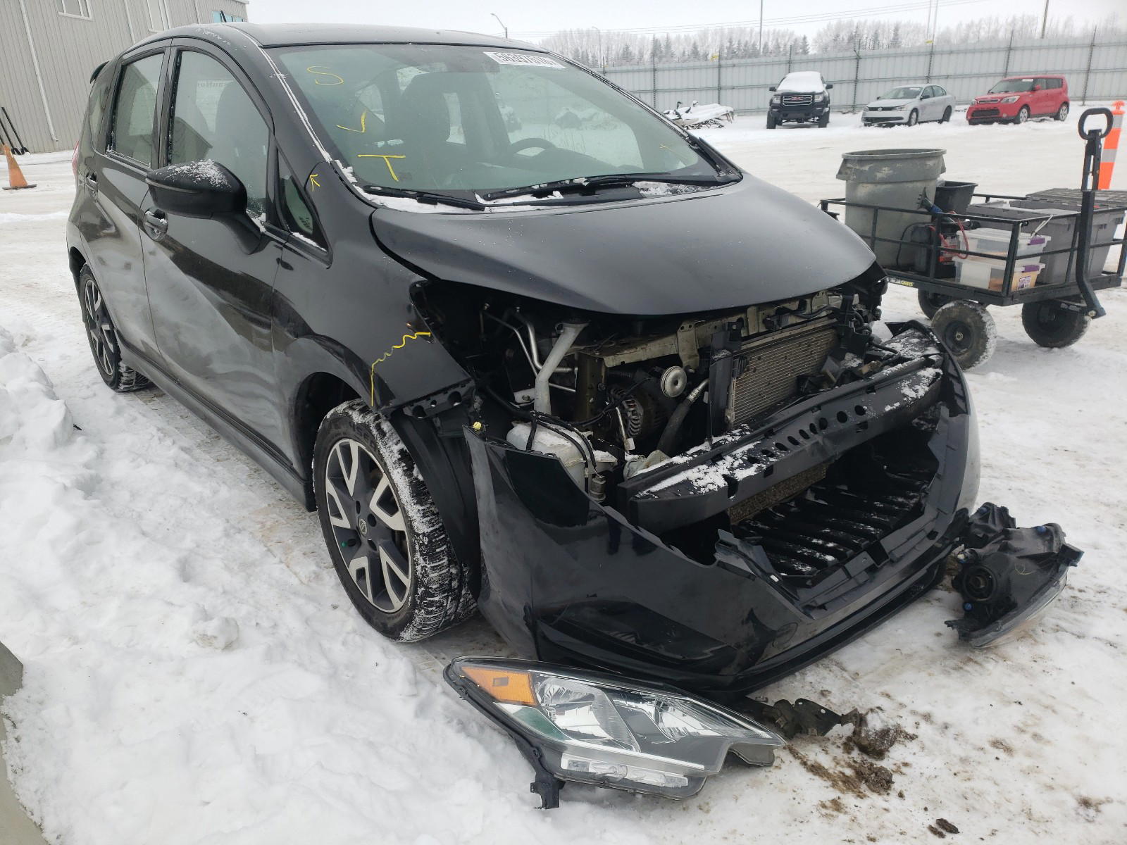 NISSAN VERSA NOTE 2017 with VIN 3N1CE2CP4HL375670 - Photo from auction