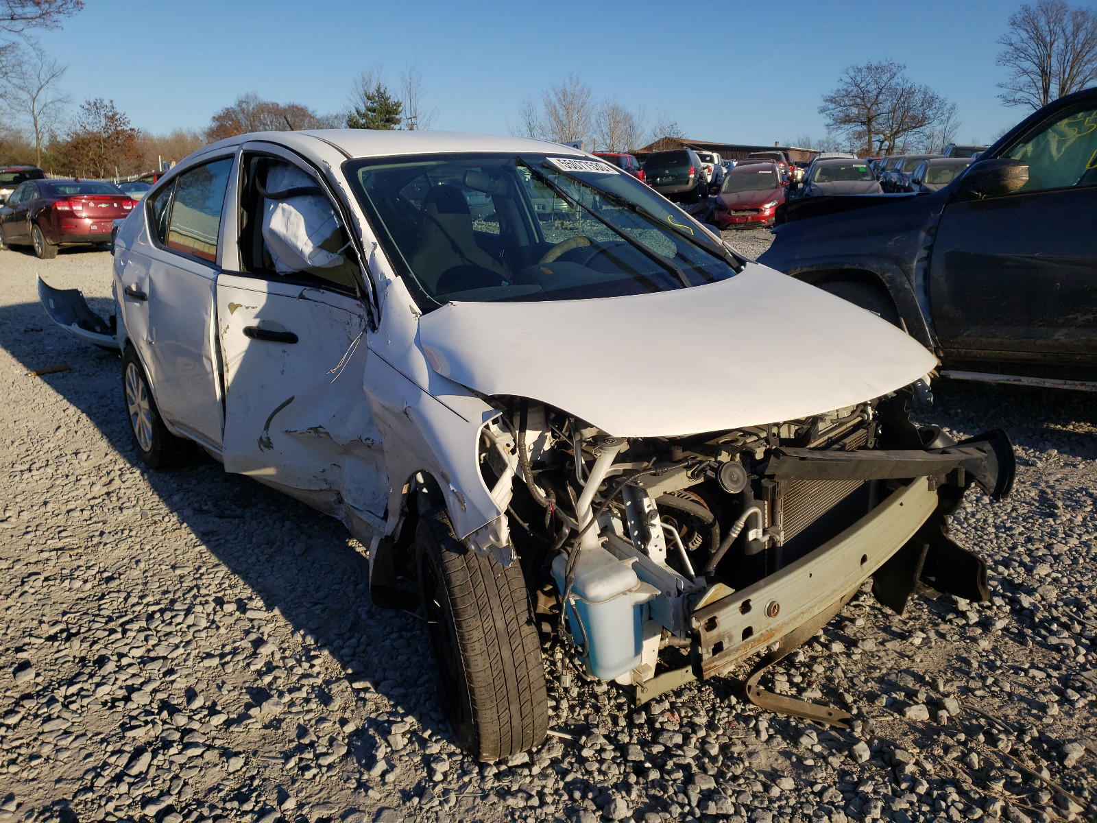 NISSAN VERSA 2014 with VIN 3N1CN7AP2EL875564 - Photo from auction