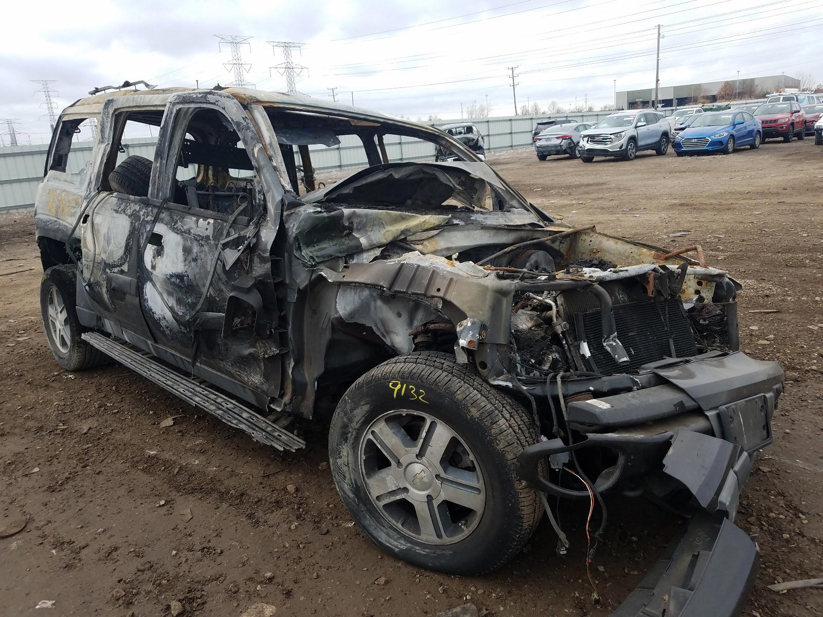 CHEVROLET TRAILBLAZE 2005 with VIN 1GNET16S356193400 - Photo from auction
