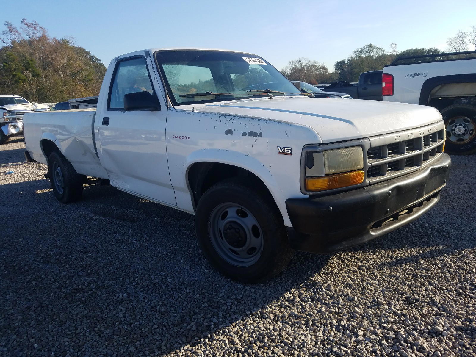 DODGE DAKOTA 1996 with VIN 1B7FL26X0TS533329 - Photo from auction