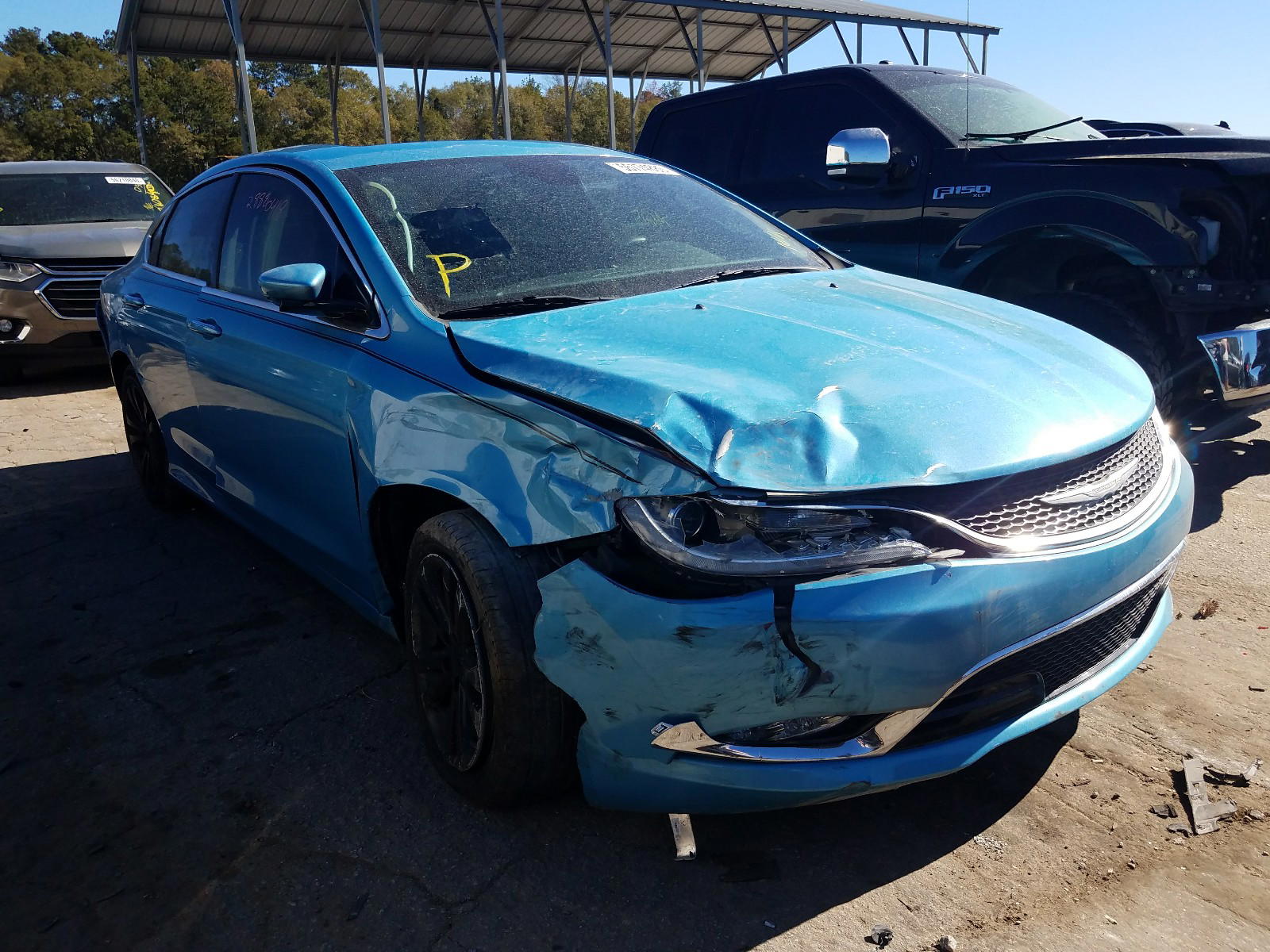 CHRYSLER 200 C 2016 with VIN 1C3CCCCB6GN135441 - Photo from auction