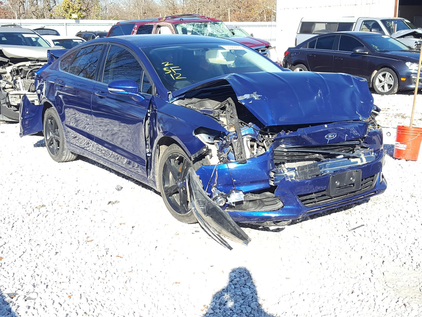FORD FUSION 2016 with VIN 3FA6P0H73GR311445 - Photo from auction