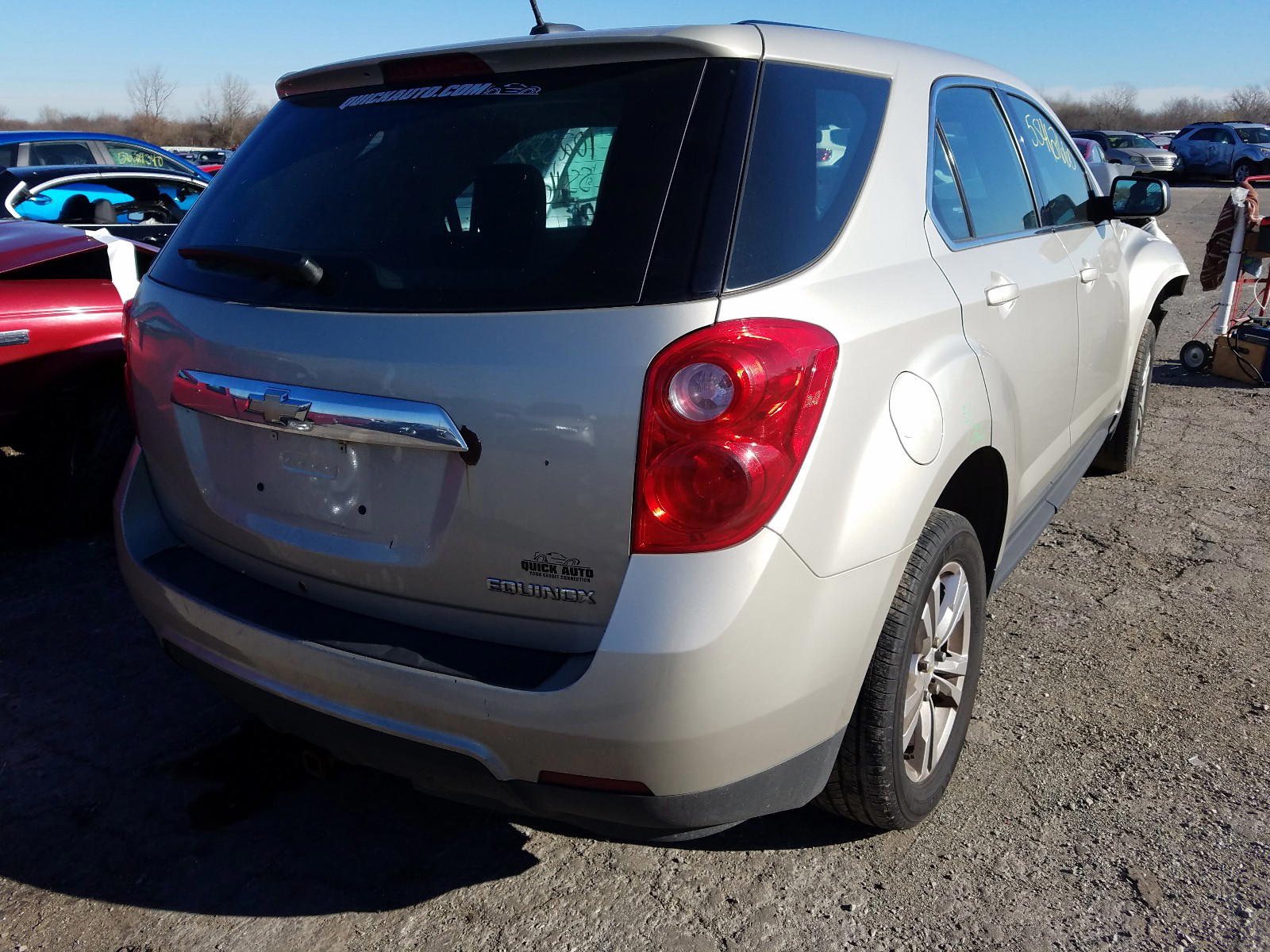 Photo 4 from auction – 2015 CHEVROLET EQUINOX LS with VIN 2GNALAEK2F6356436