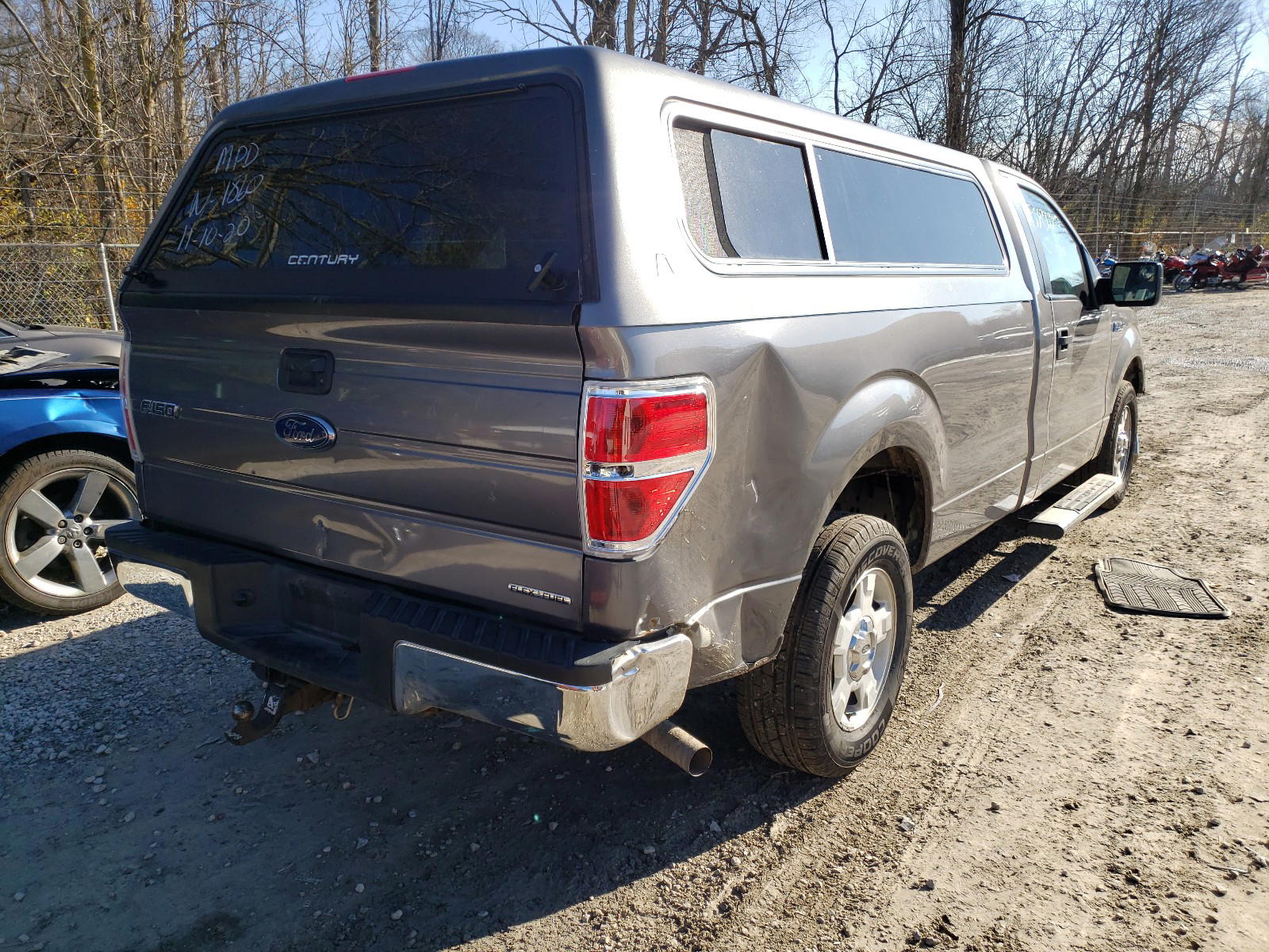 Photo 4 from auction – 2014 FORD F150 with VIN 1FTMF1CM1EKD43447