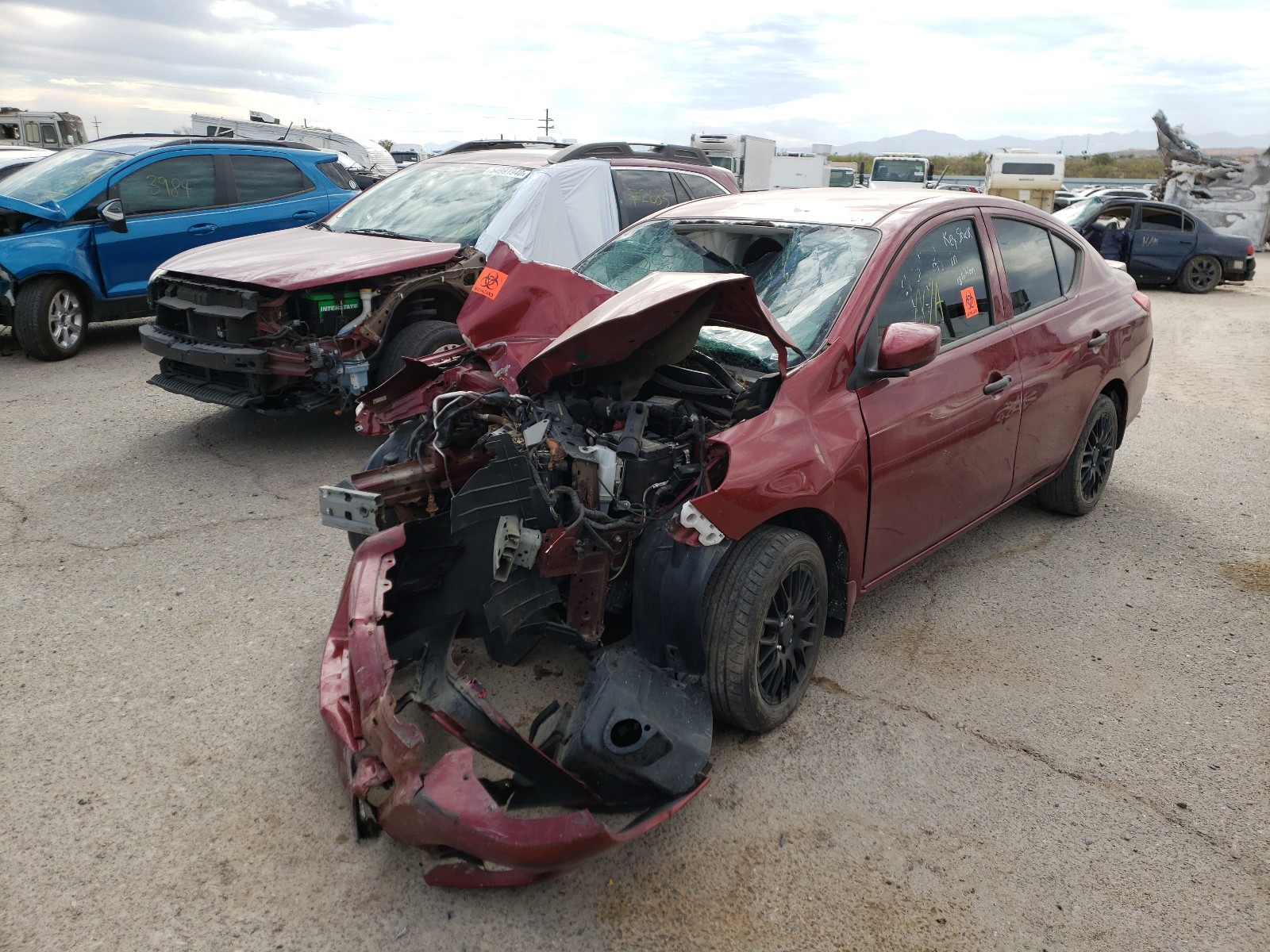 Photo 2 from auction – 2018 NISSAN VERSA S with VIN 3N1CN7AP2JL859634