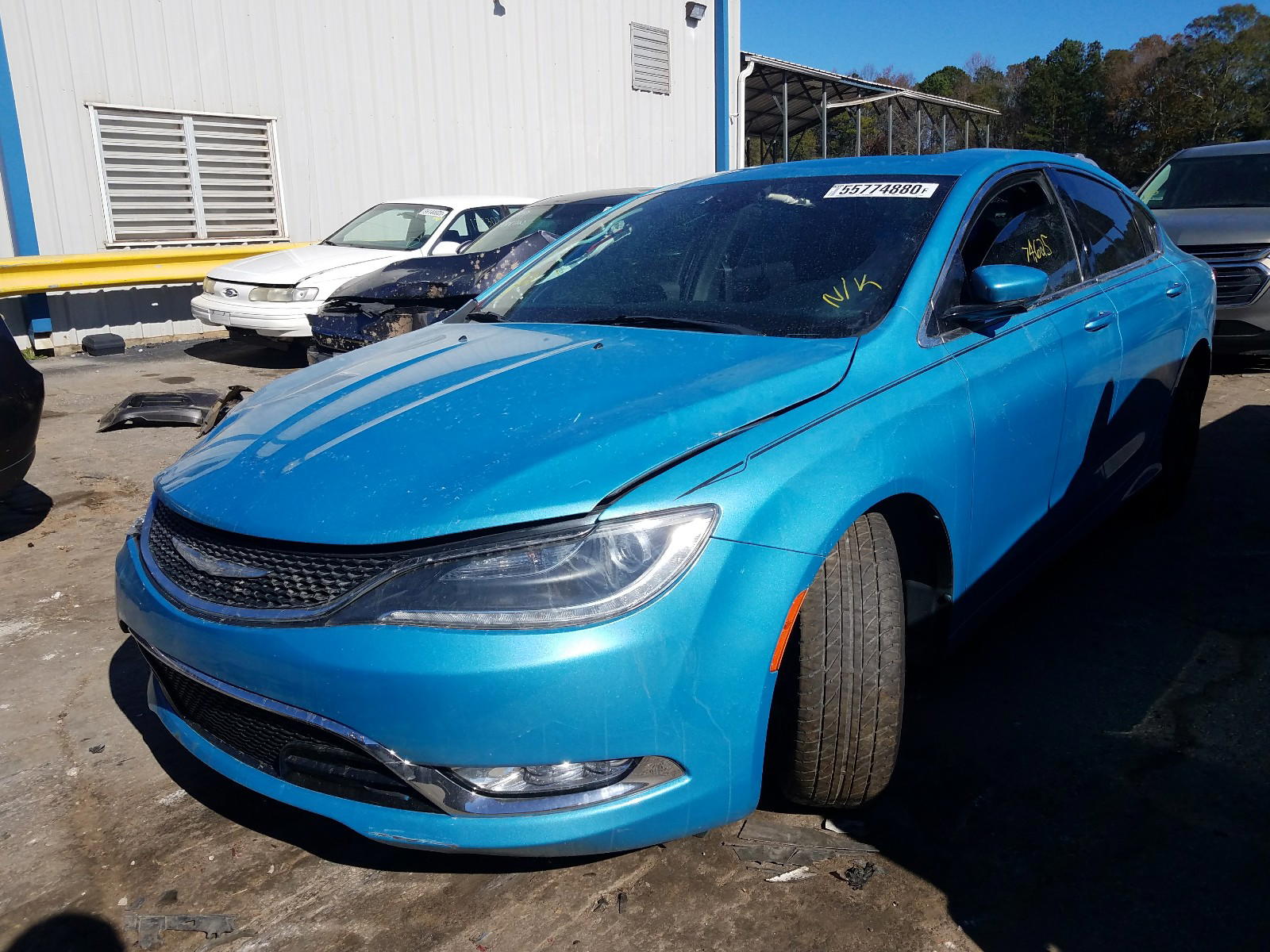 Photo 2 from auction – 2016 CHRYSLER 200 C with VIN 1C3CCCCB6GN135441