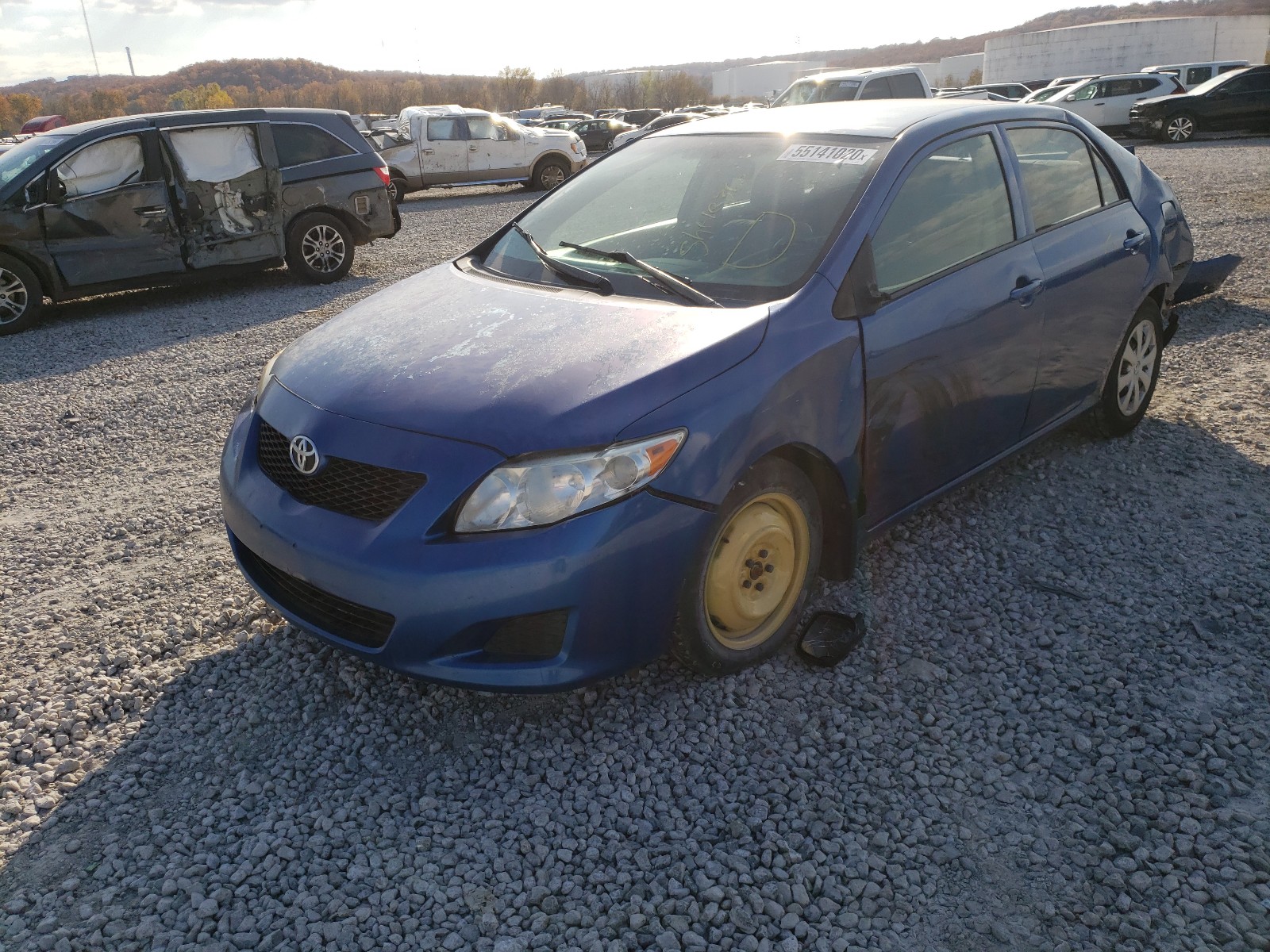 Photo 2 from auction – 2010 TOYOTA COROLLA BA with VIN JTDBU4EE6AJ058148