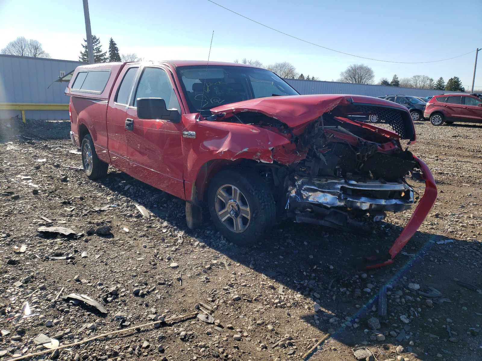 FORD F150 2005 with VIN 1FTPX12545NA60687 - Photo from auction