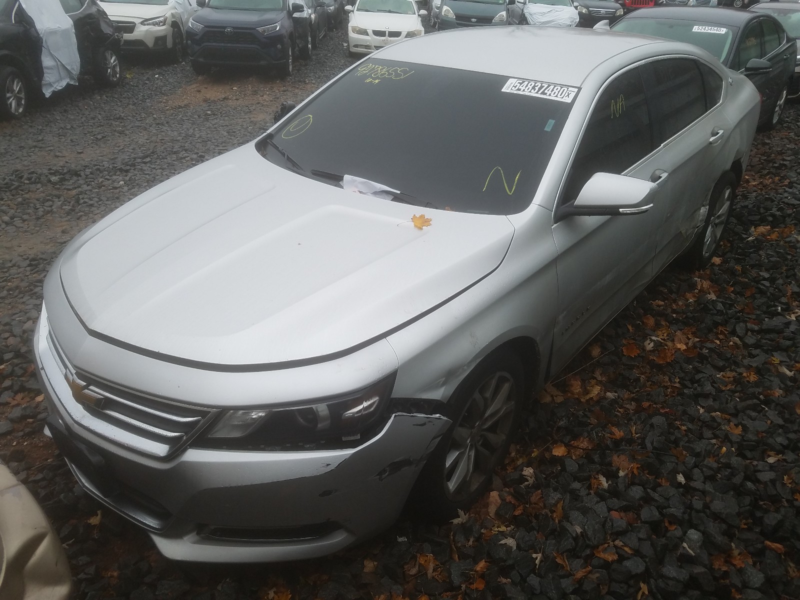 Photo 2 from auction – 2019 CHEVROLET IMPALA LT with VIN 1G11Z5SA8KU138628