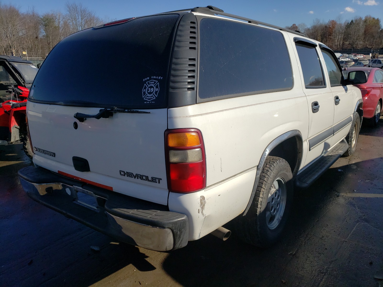 Photo 4 from auction – 2003 CHEVROLET SUBURBAN K with VIN 3GNFK16Z53G227627