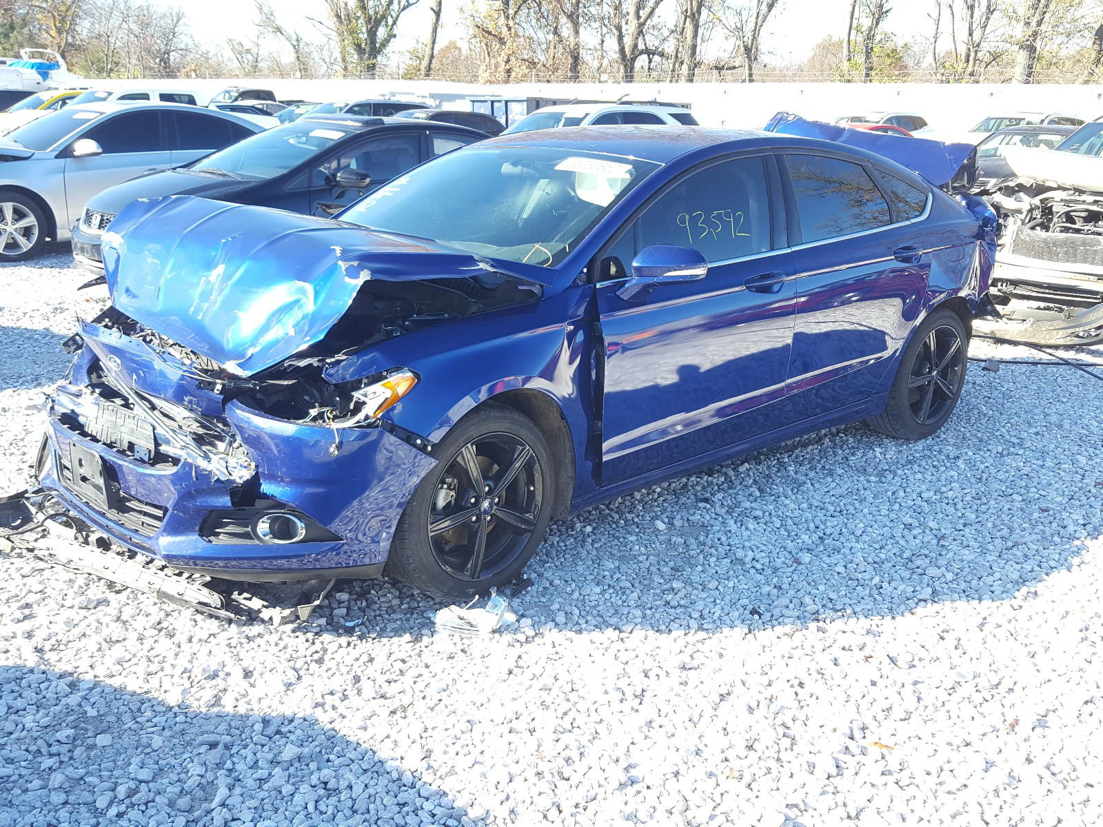 Photo 2 from auction – 2016 FORD FUSION with VIN 3FA6P0H73GR311445