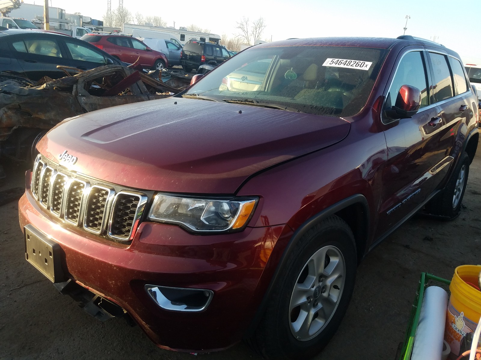 Photo 2 from auction – 2017 JEEP GRAND CHER with VIN 1C4RJFAG0HC697120