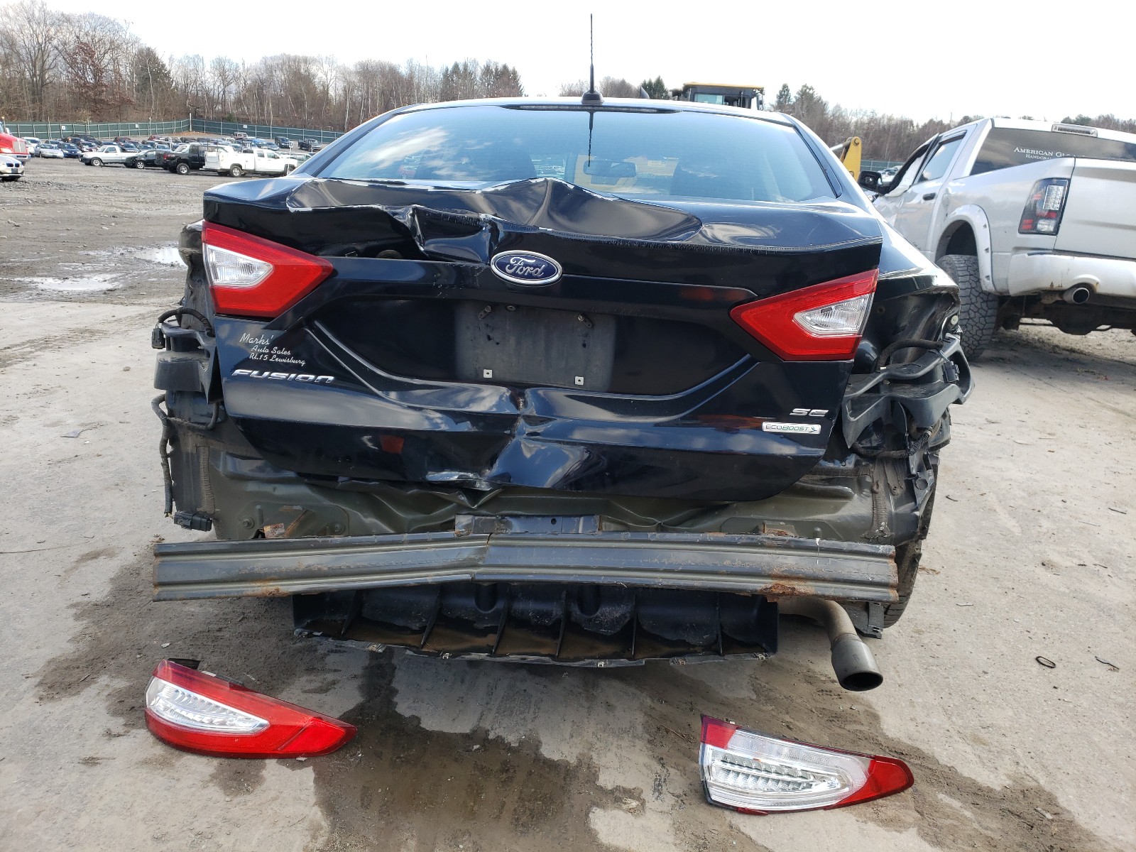 Photo 9 from auction – 2016 FORD FUSION SE with VIN 1FA6P0HDXG5100994