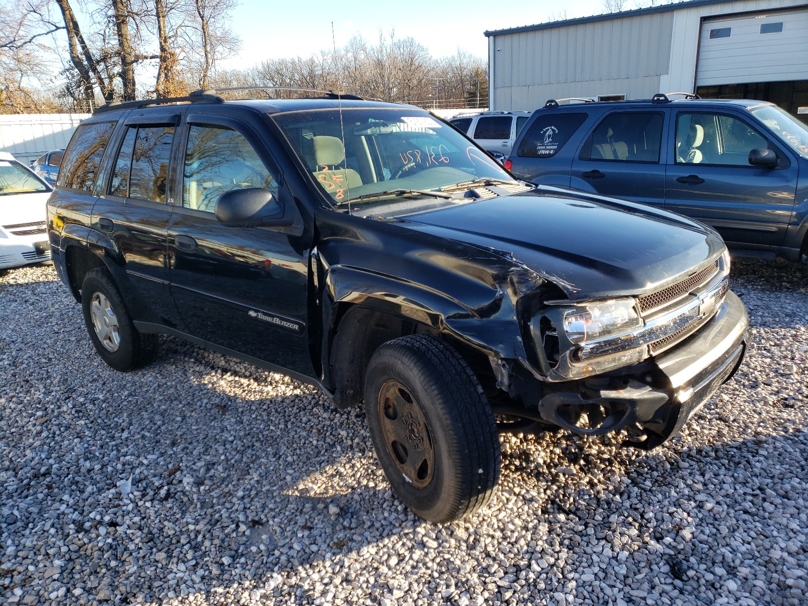 CHEVROLET TRAILBLAZE 2002 with VIN 1GNDT13S122425219 - Photo from auction