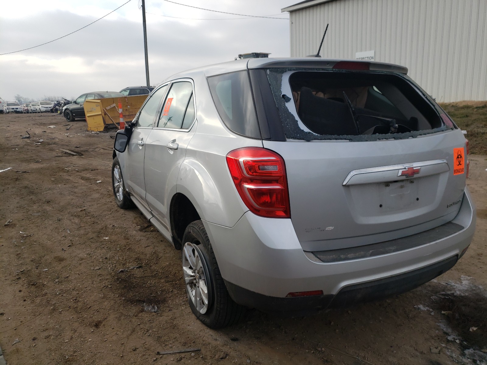 Photo 3 from auction – 2016 CHEVROLET EQUINOX LS with VIN 2GNALBEK1G6337125