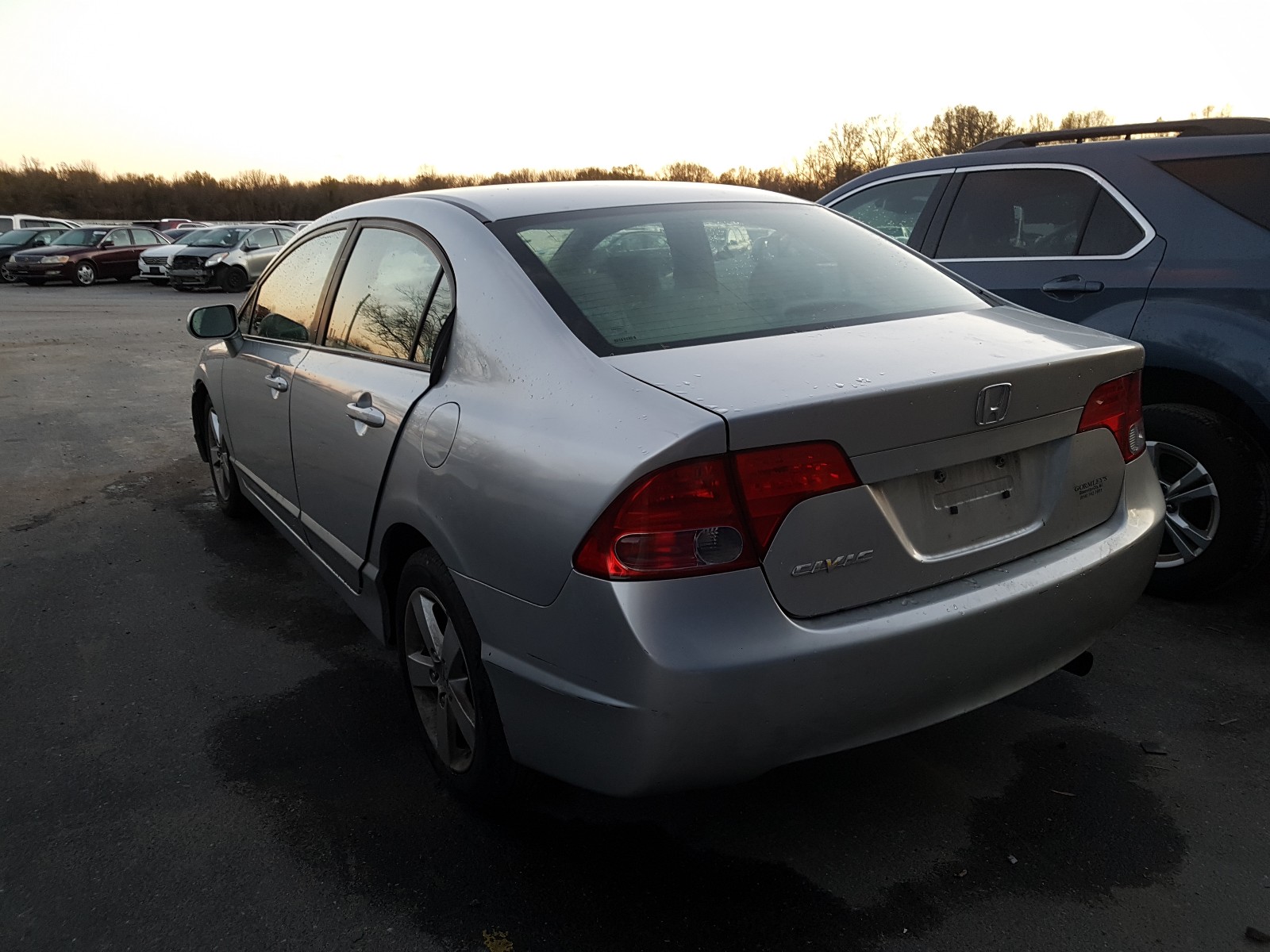 Photo 3 from auction – 2008 HONDA CIVIC EX with VIN 1HGFA16818L106740